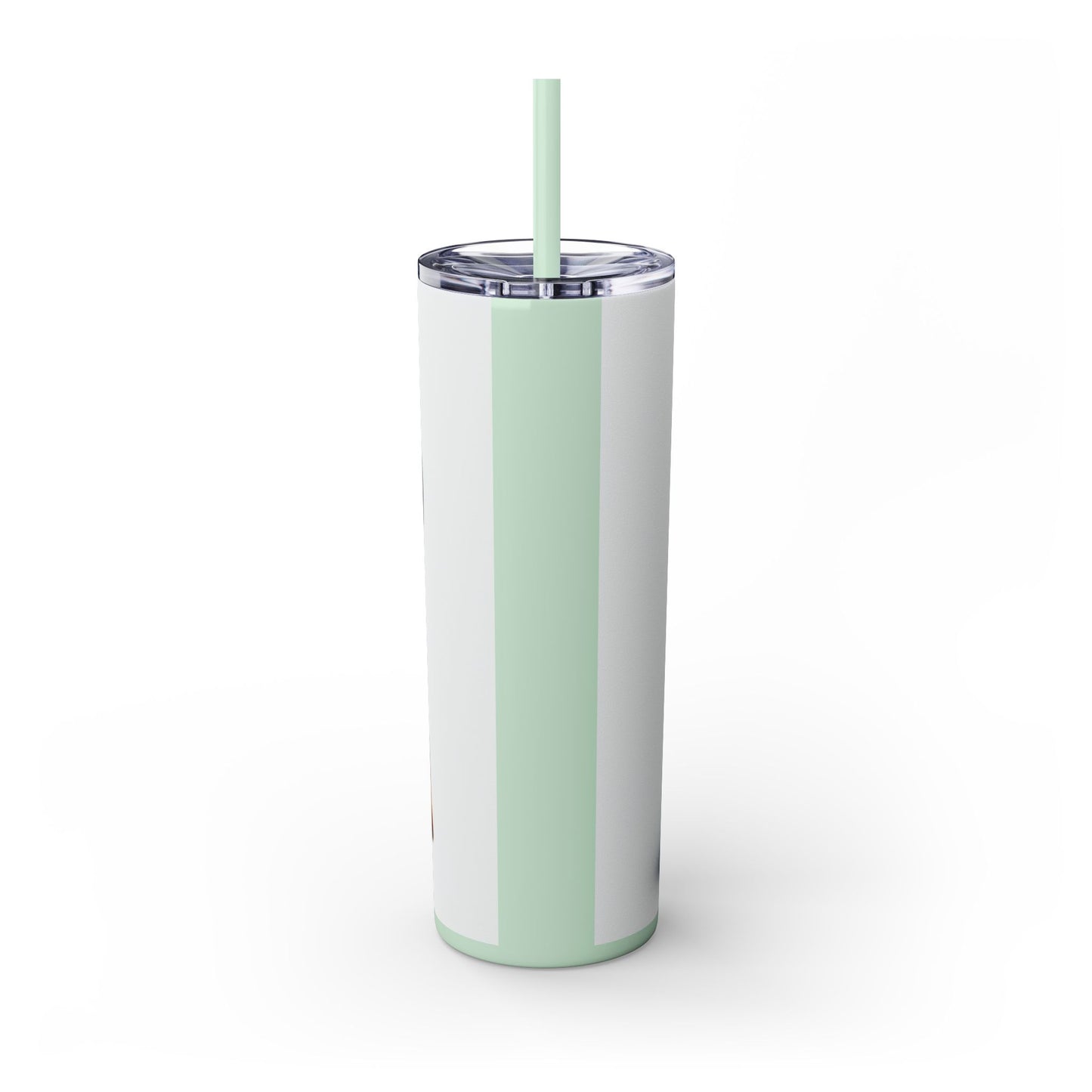 Miniature Pinscher Skinny Tumbler with Straw, 20oz