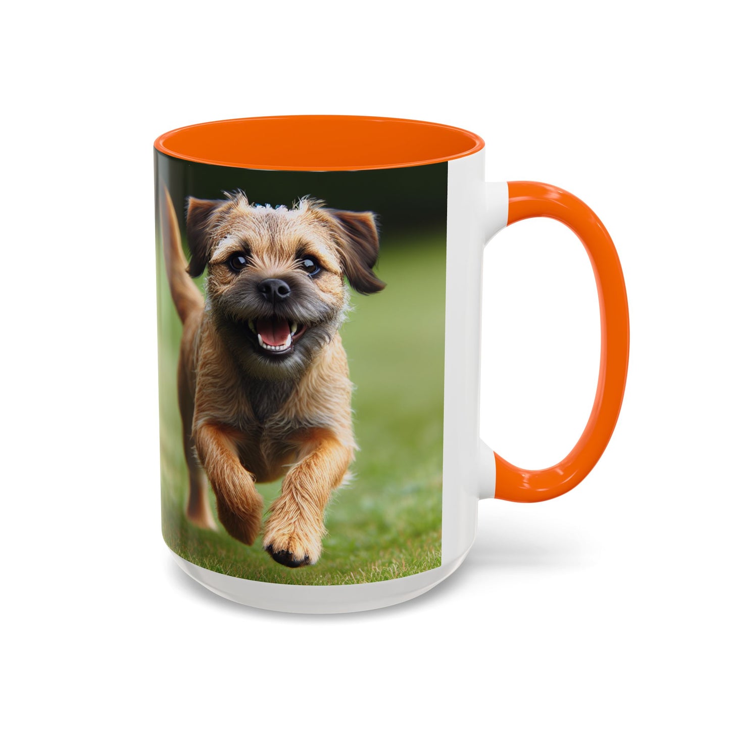 Border Terrier Accent Coffee Mug - Perfect Gift for Dog Lovers