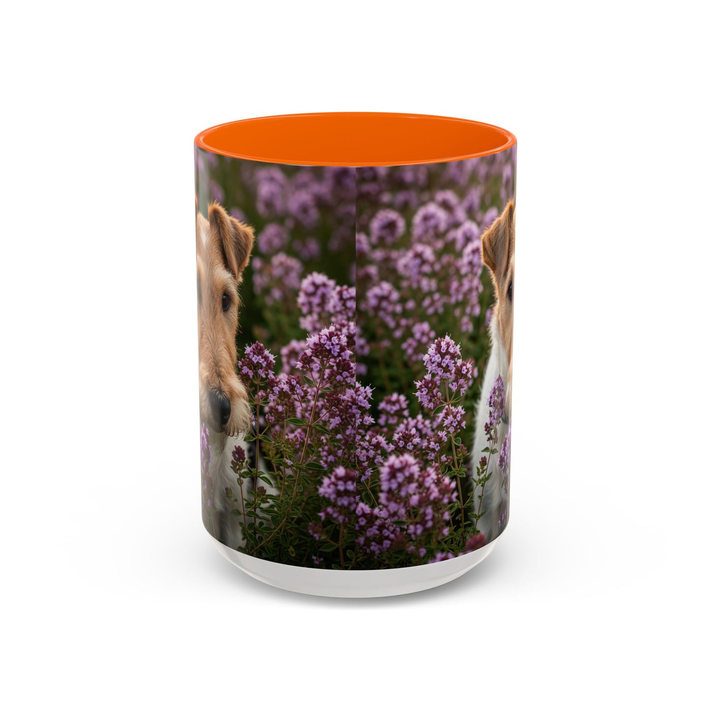 Fox Terrier Accent Coffee Mug - Perfect Gift for Dog Lovers