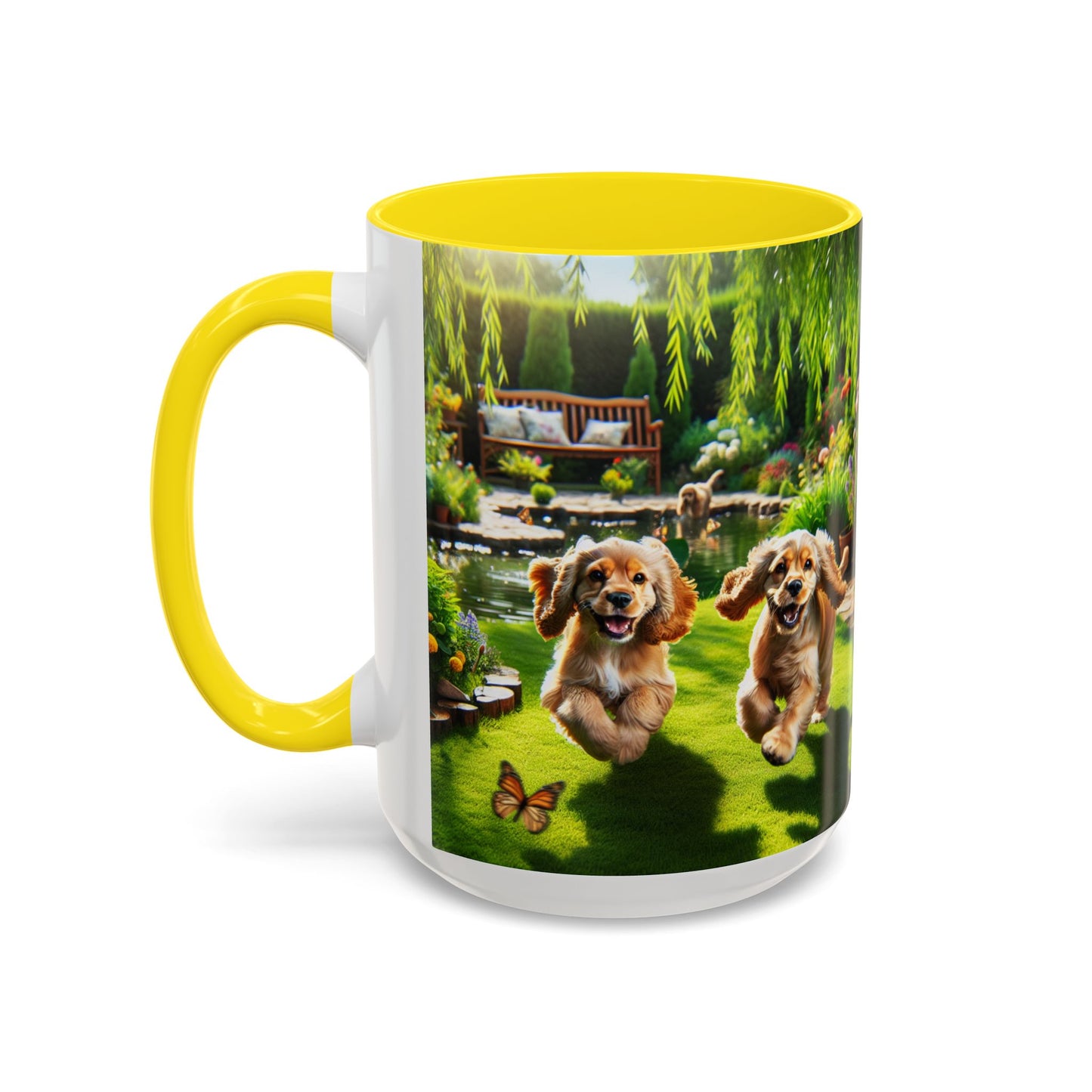 Cocker Spaniel Accent Coffee Mug - Perfect Gift for Dog Lovers