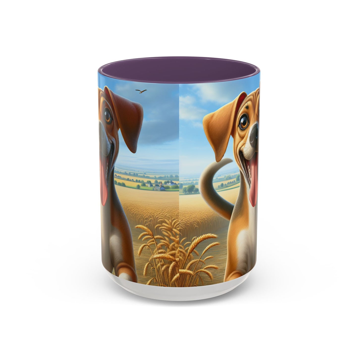 Banjara Hound Accent Coffee Mug - Perfect Gift for Dog Lovers