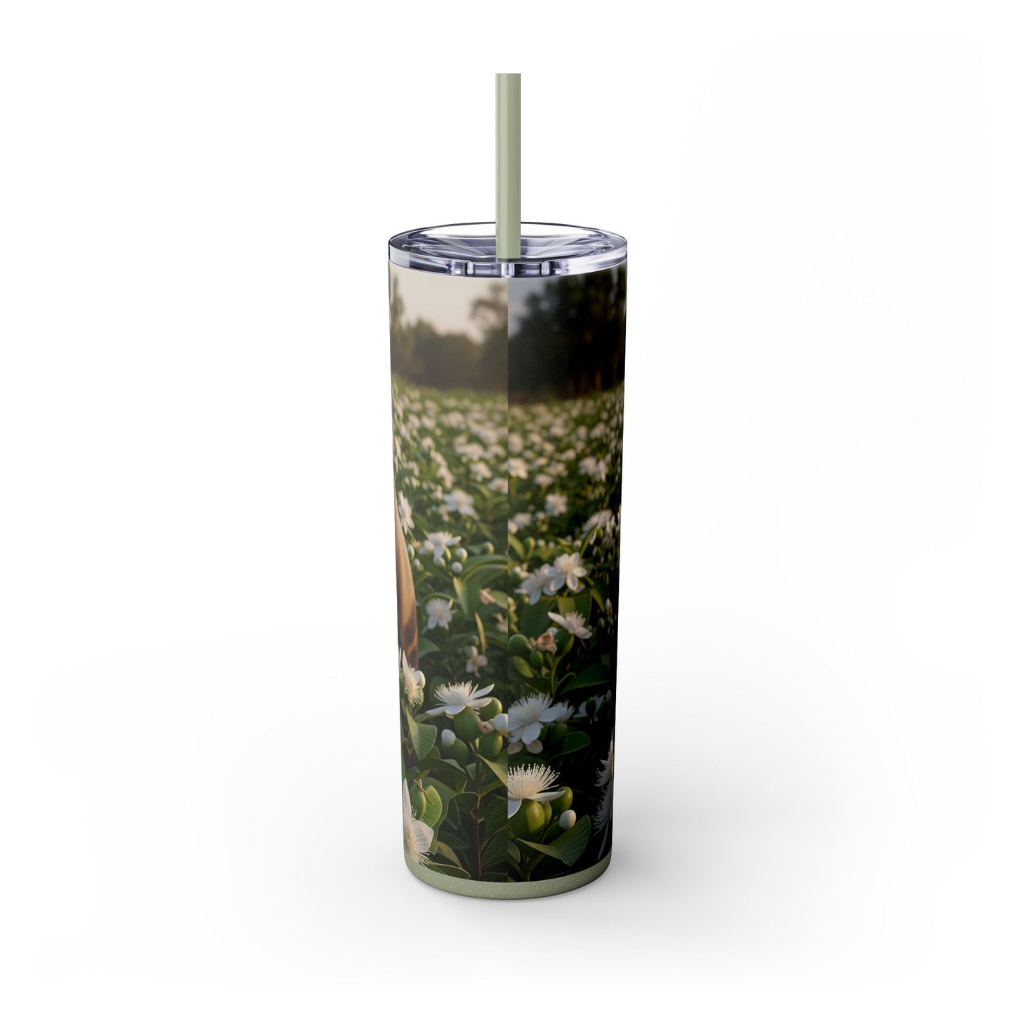 Bully Kutta Skinny Tumbler with Straw, 20oz