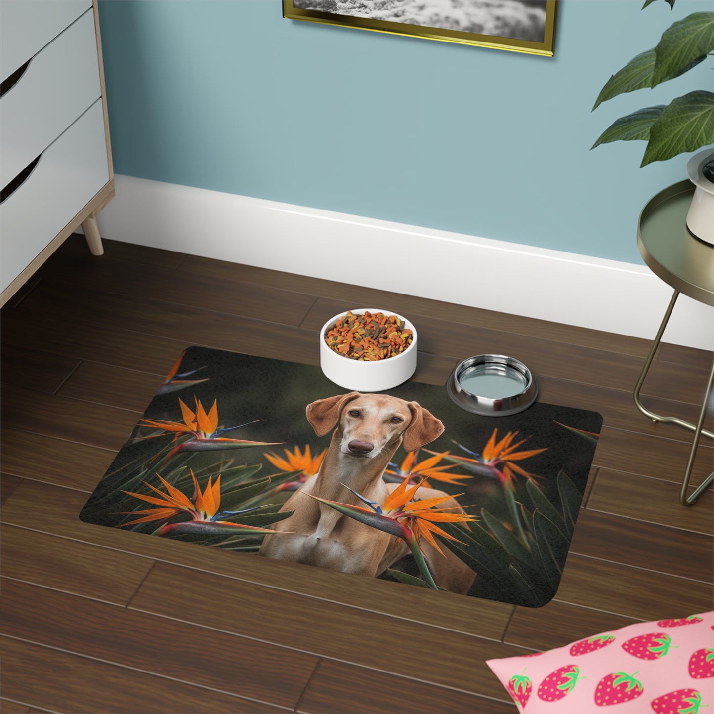 Pet Food Mat (12x18) - Azawakh