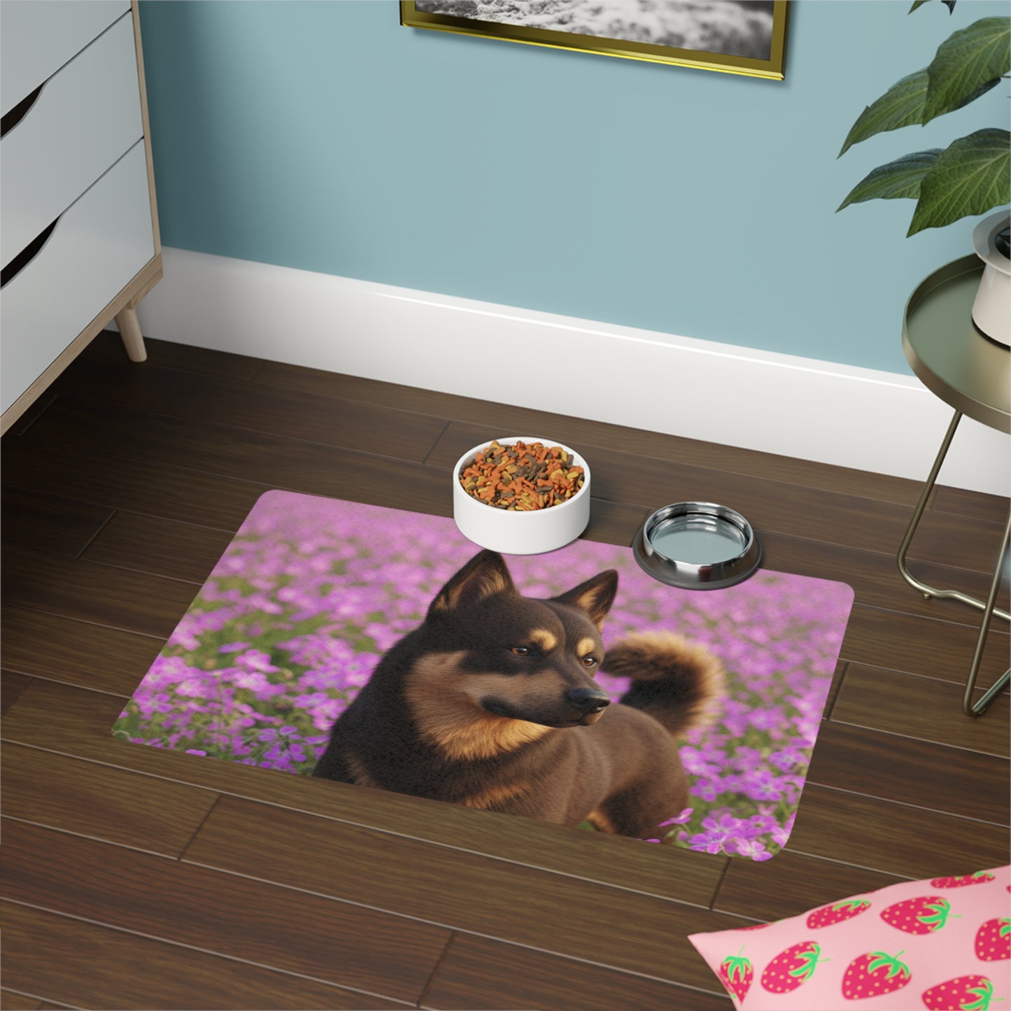 Pet Food Mat (12x18) - Cadabomb Okami