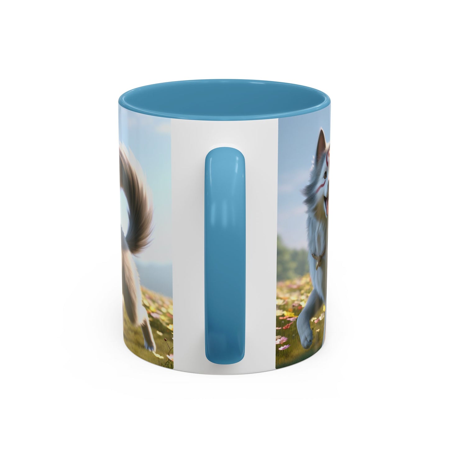 Cadabomb Okami Accent Coffee Mug - Perfect Gift for Dog Lovers