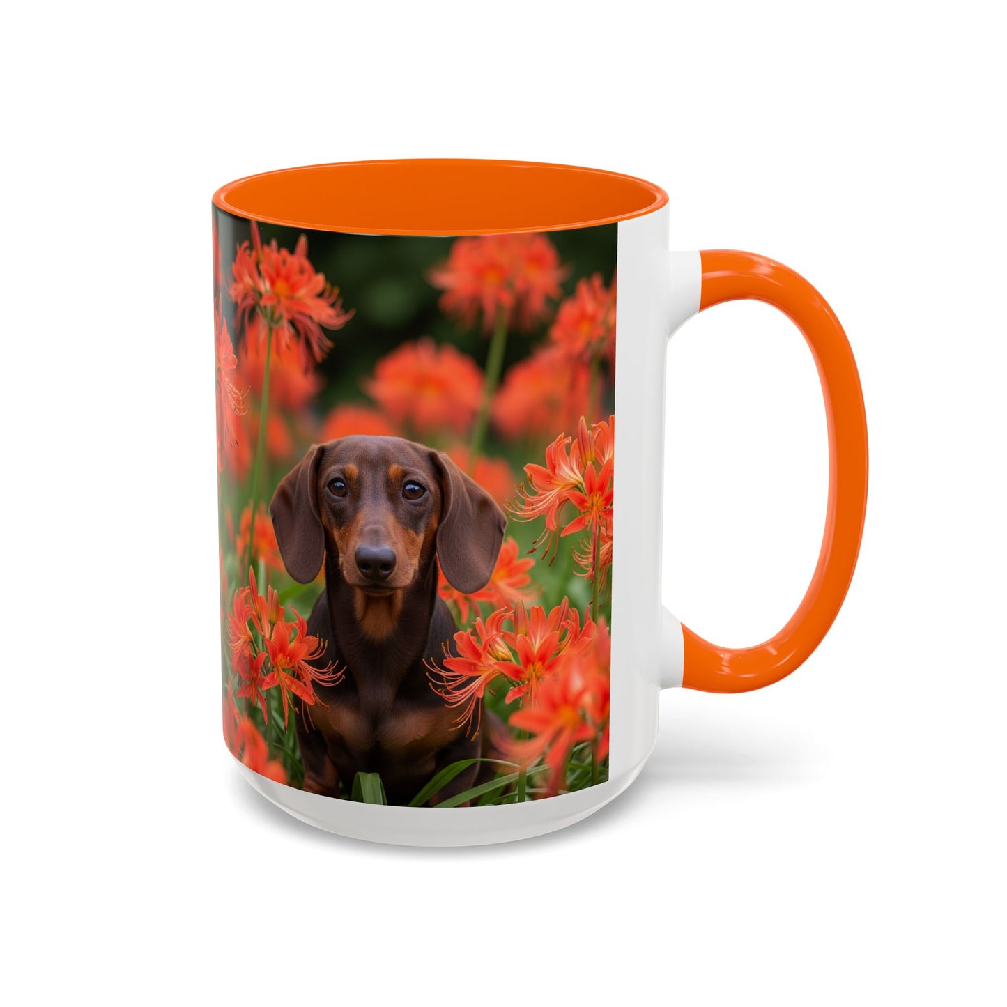 Dachshund Accent Coffee Mug - Perfect Gift for Dog Lovers