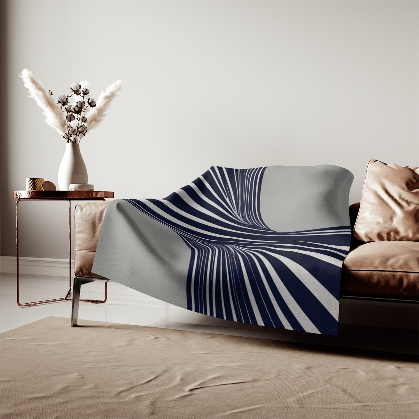 Optical Illusion Sweatshirt Blanket