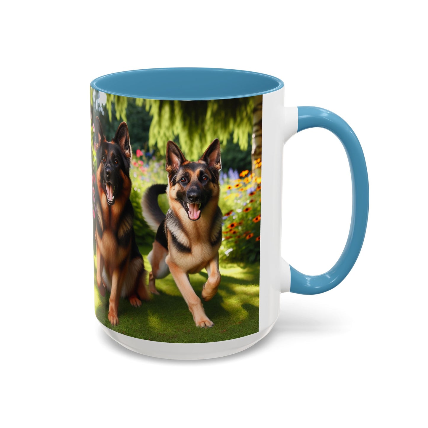 German Shepherd Accent Coffee Mug - Perfect Gift for Dog Lovers