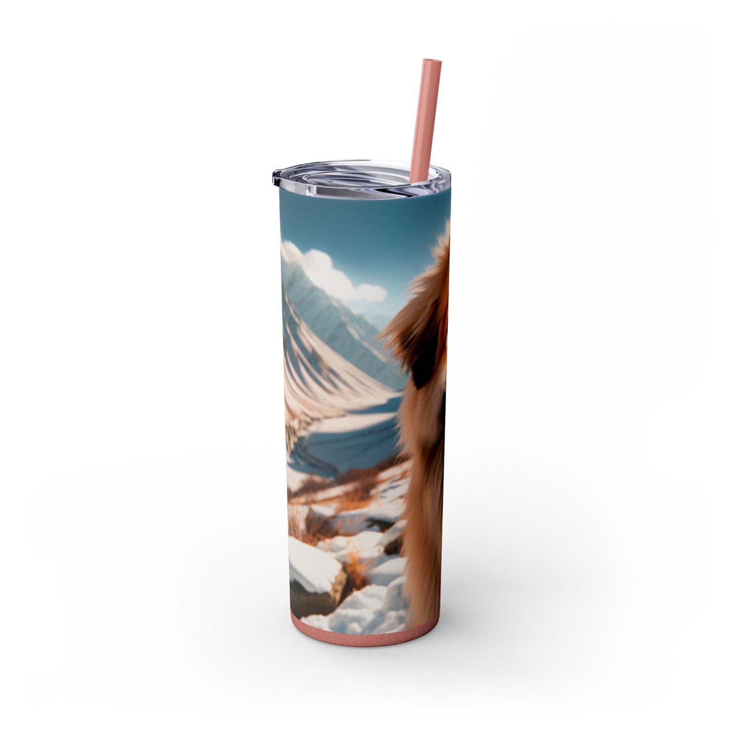 Himalayan Sheepdog Tumbler with Straw, 20oz