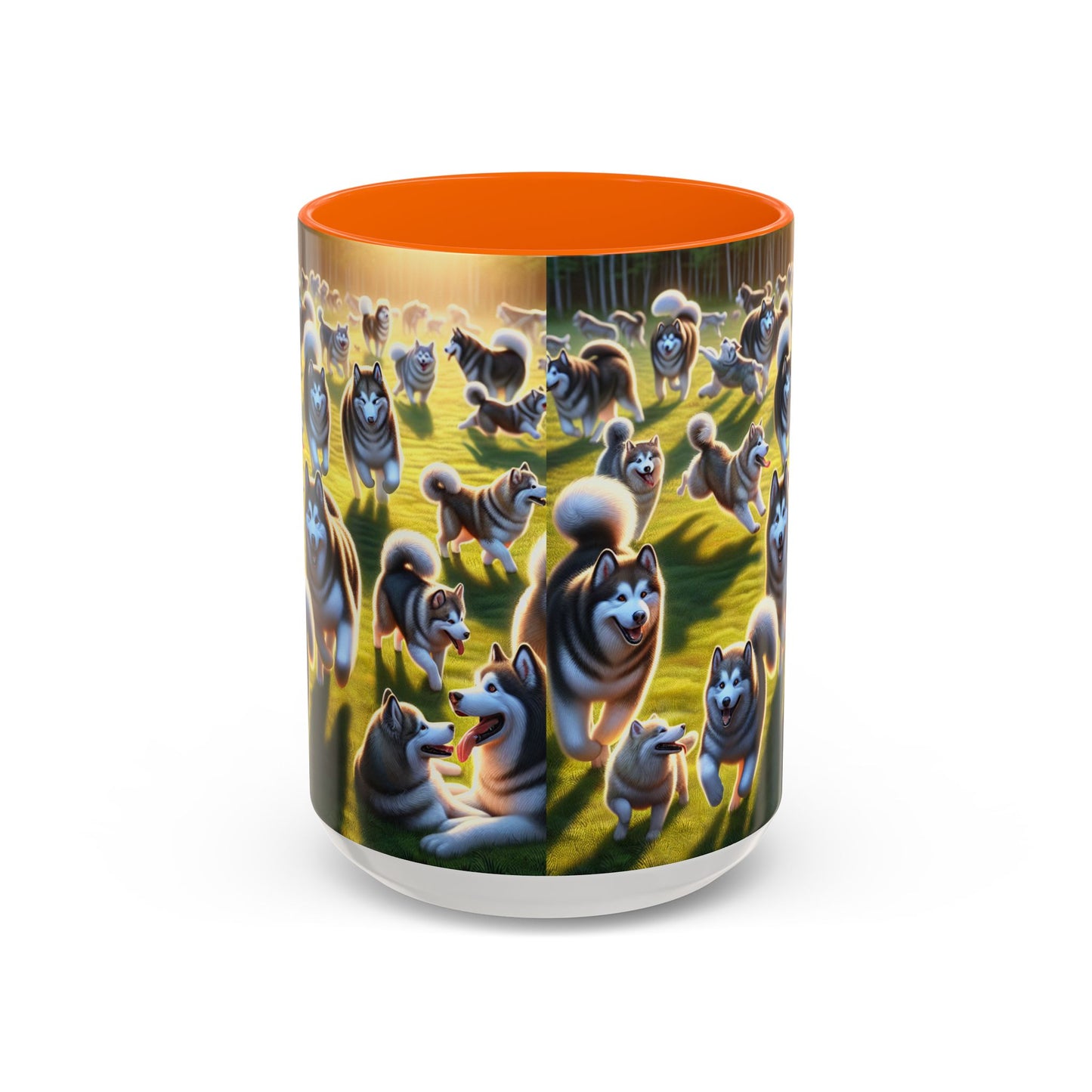 Alaskan Malamute Accent Coffee Mug - Perfect Gift for Dog Lovers