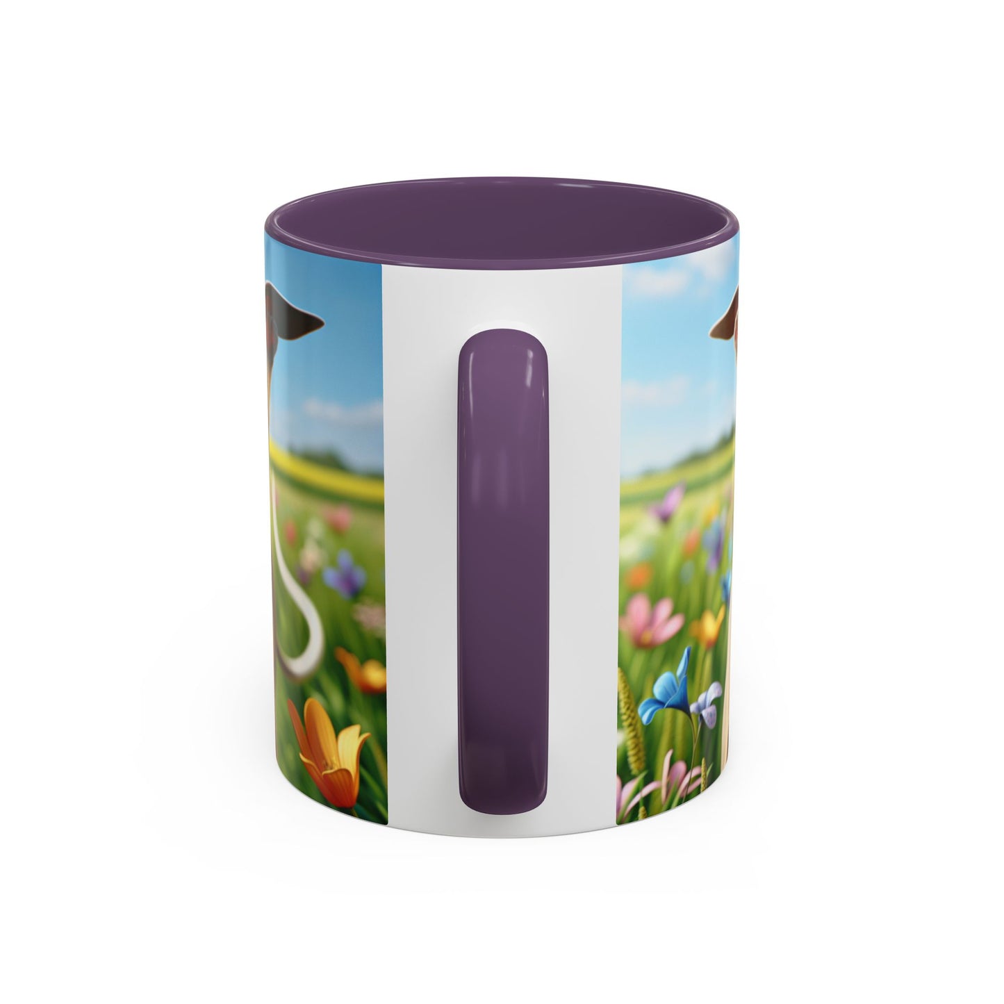 Whippet Accent Coffee Mug - Perfect Gift for Dog Lovers