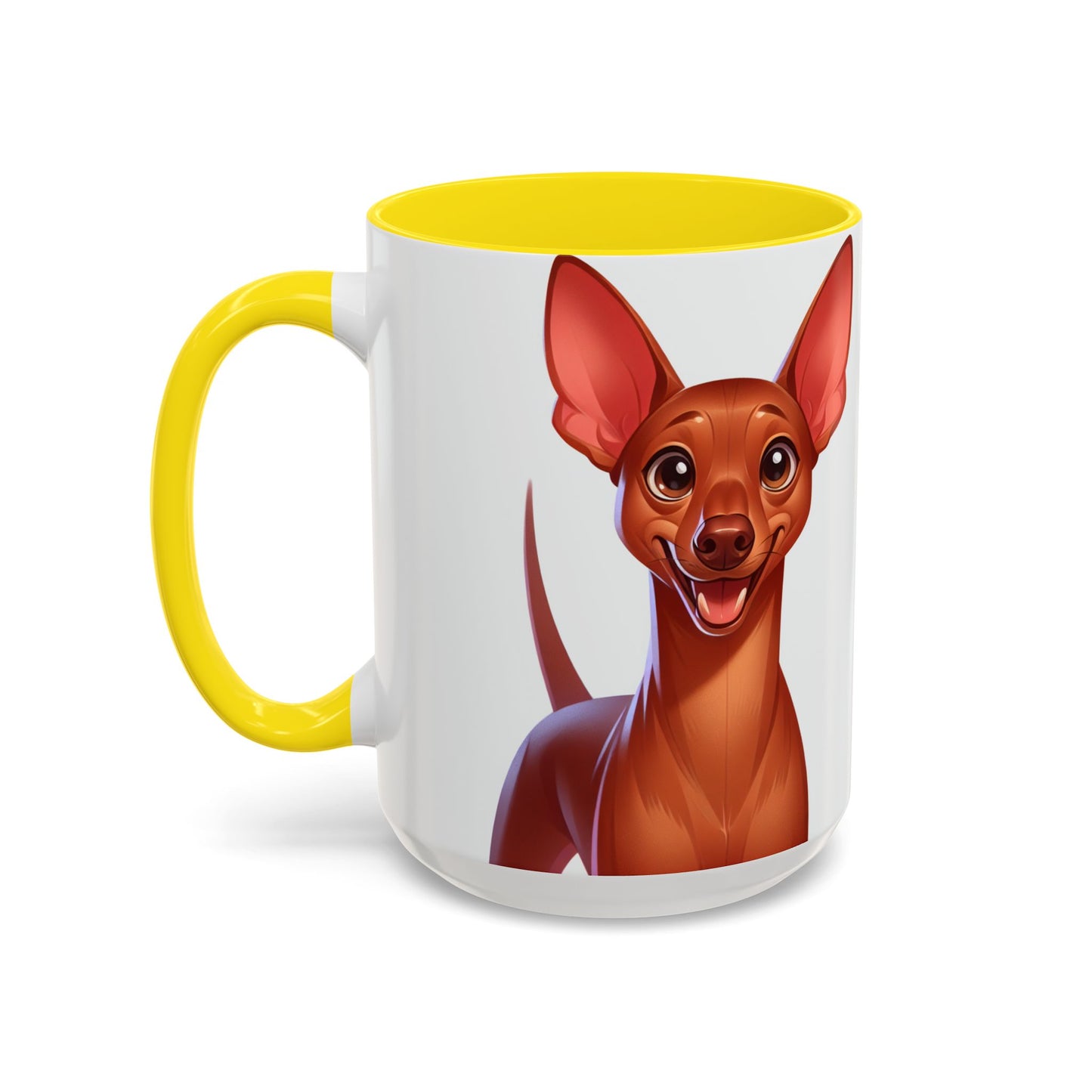 Cirneco dell'Etna Accent Coffee Mug - Perfect Gift for Dog Lovers