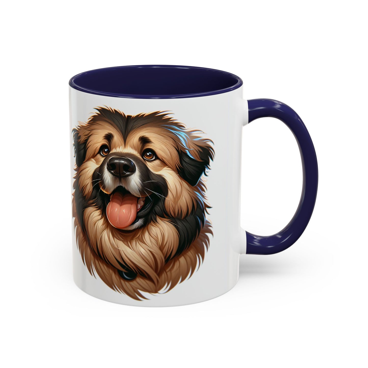 Caucasian Shepherd Dog Accent Coffee Mug - Perfect Gift for Dog Lovers