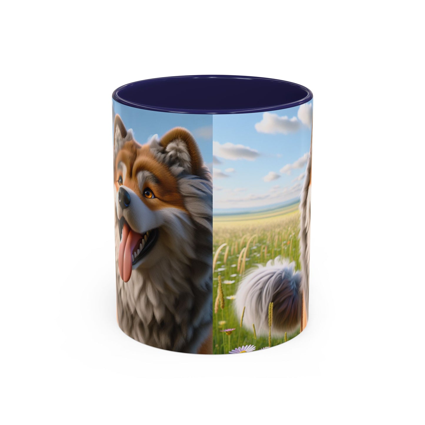 Hokkaido Accent Coffee Mug - Perfect Gift for Dog Lovers
