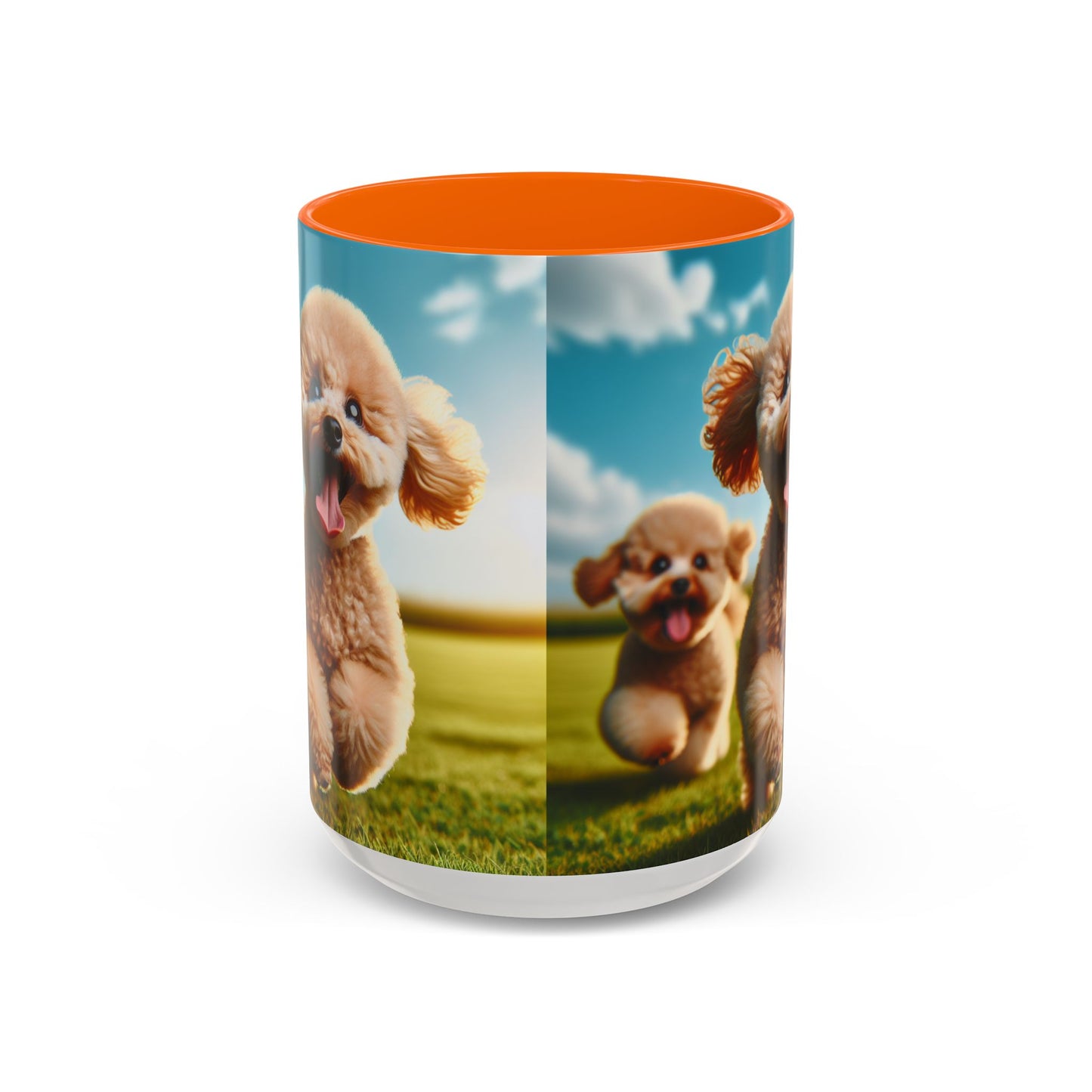 Toy Poodle Accent Coffee Mug - Perfect Gift for Dog Lovers