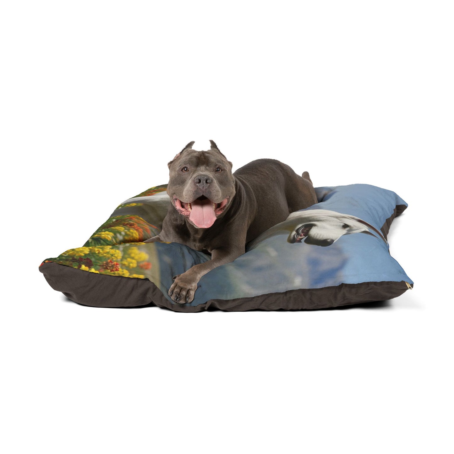 White Swiss Shepherd Dog Pet Bed