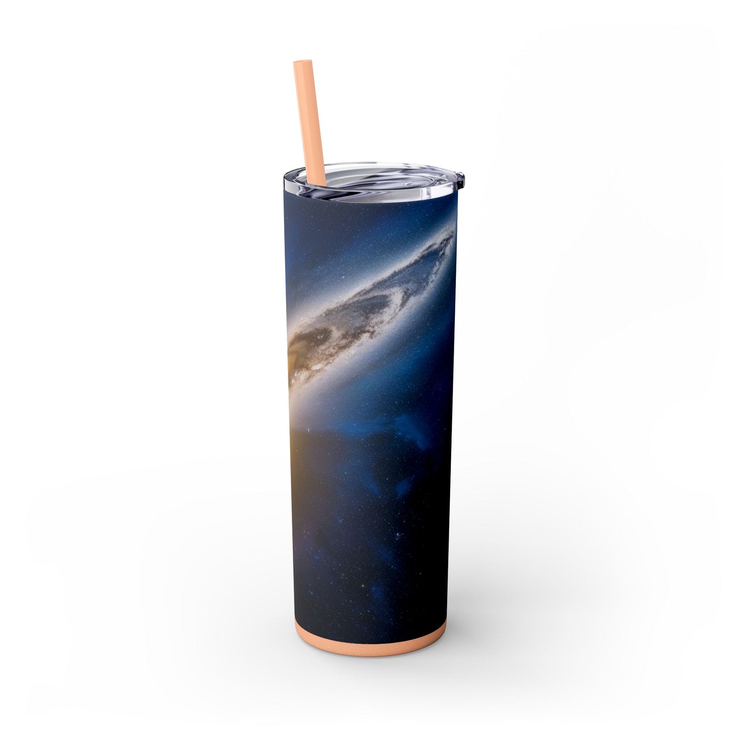North Star Skinny Tumbler with Straw, 20oz