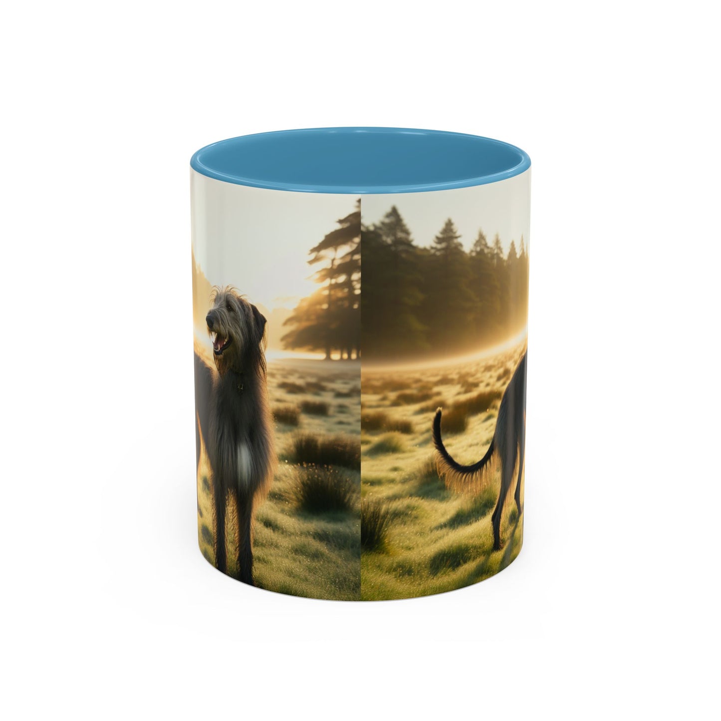 Scottish Deerhound Accent Coffee Mug - Perfect Gift for Dog Lovers