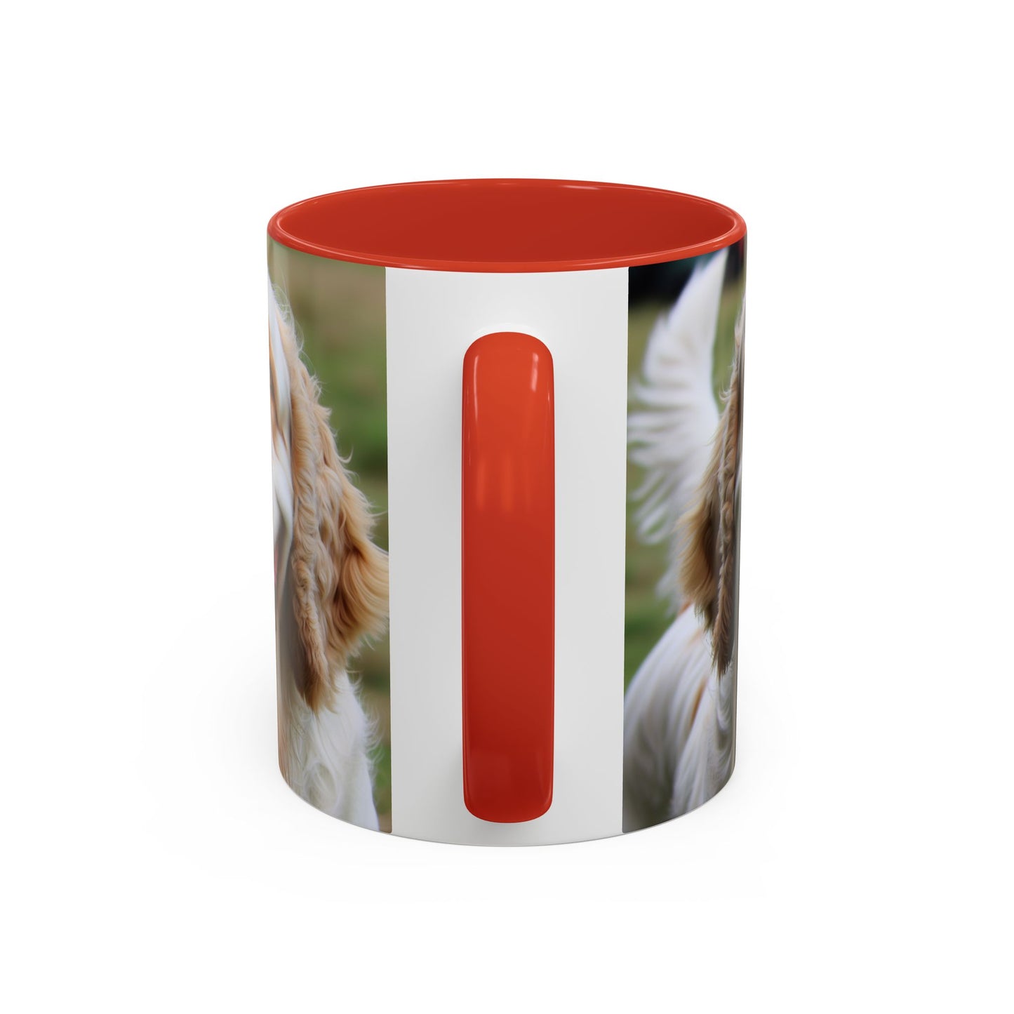 Clumber Spaniel Accent Coffee Mug - Perfect Gift for Dog Lovers