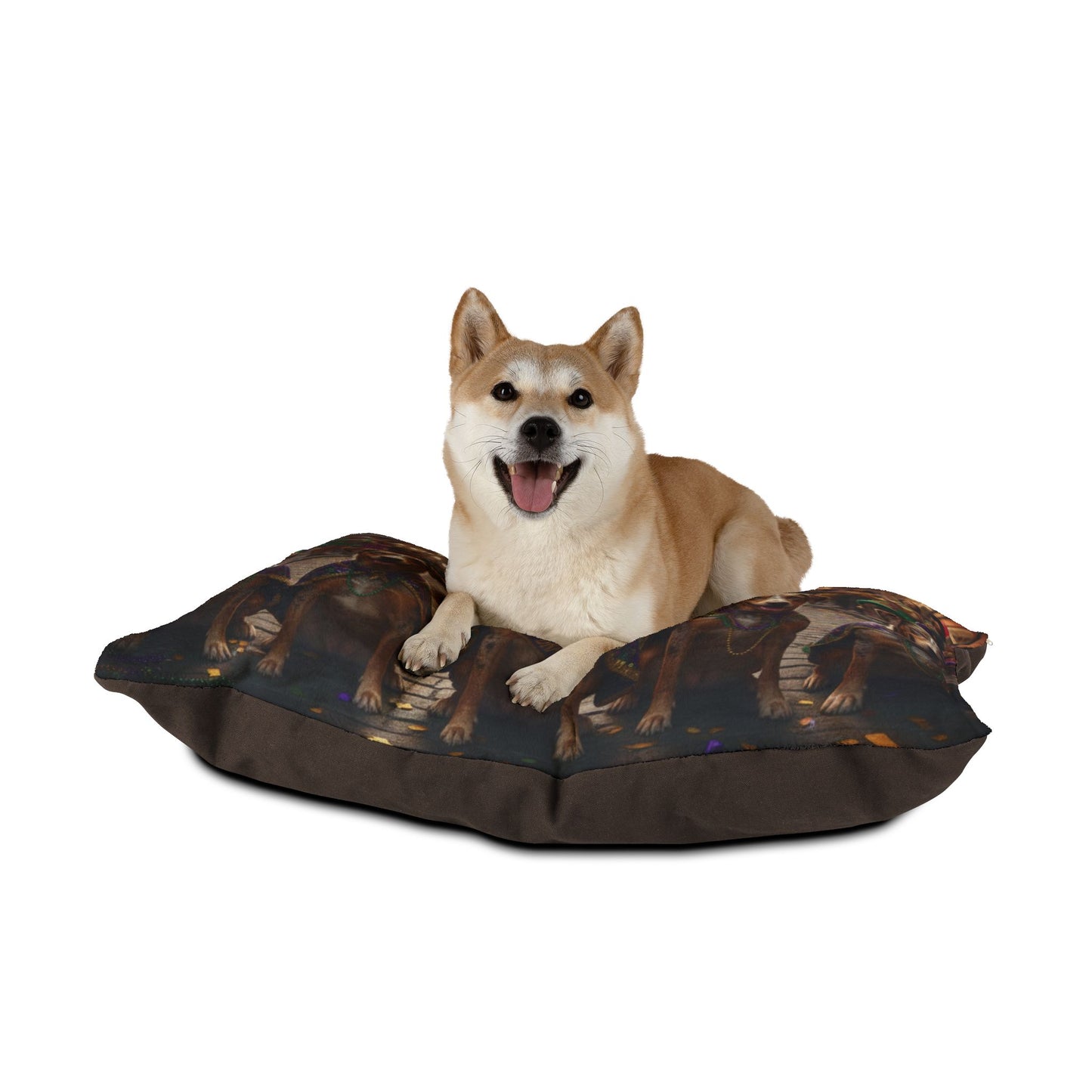 Mardi Gras Dog Parade Pet Bed
