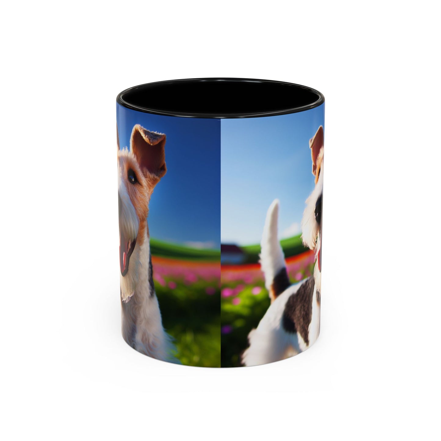 Wire Fox Terrier Accent Coffee Mug - Perfect Gift for Dog Lovers