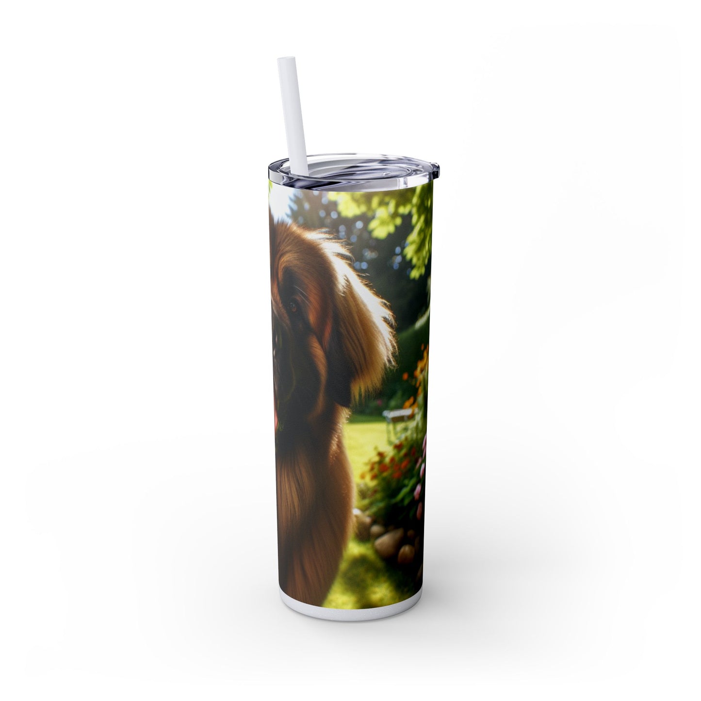 Leonberger Tumbler with Straw, 20oz