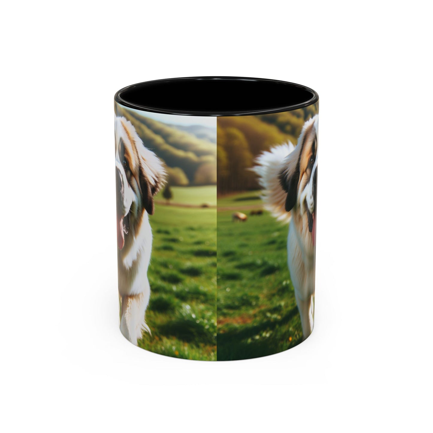 Pyrenean Mastiff Accent Coffee Mug - Perfect Gift for Dog Lovers
