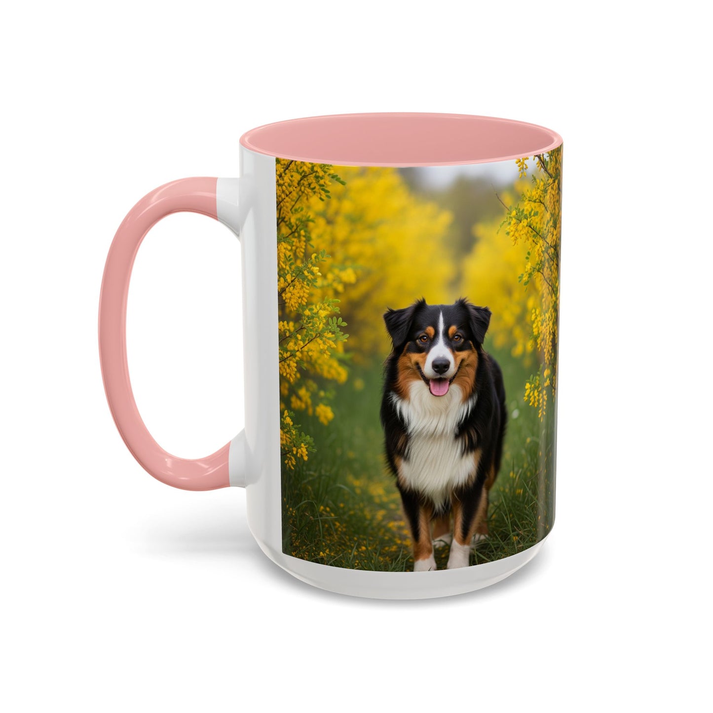 Australian Shepherd Accent Coffee Mug - Perfect Gift for Dog Lovers