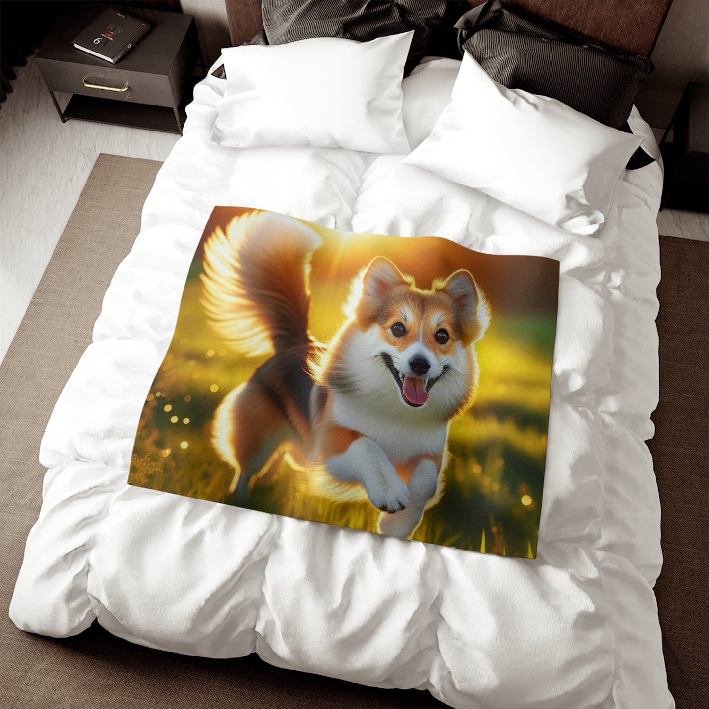 Norwegian Lundehund Sweatshirt Blanket