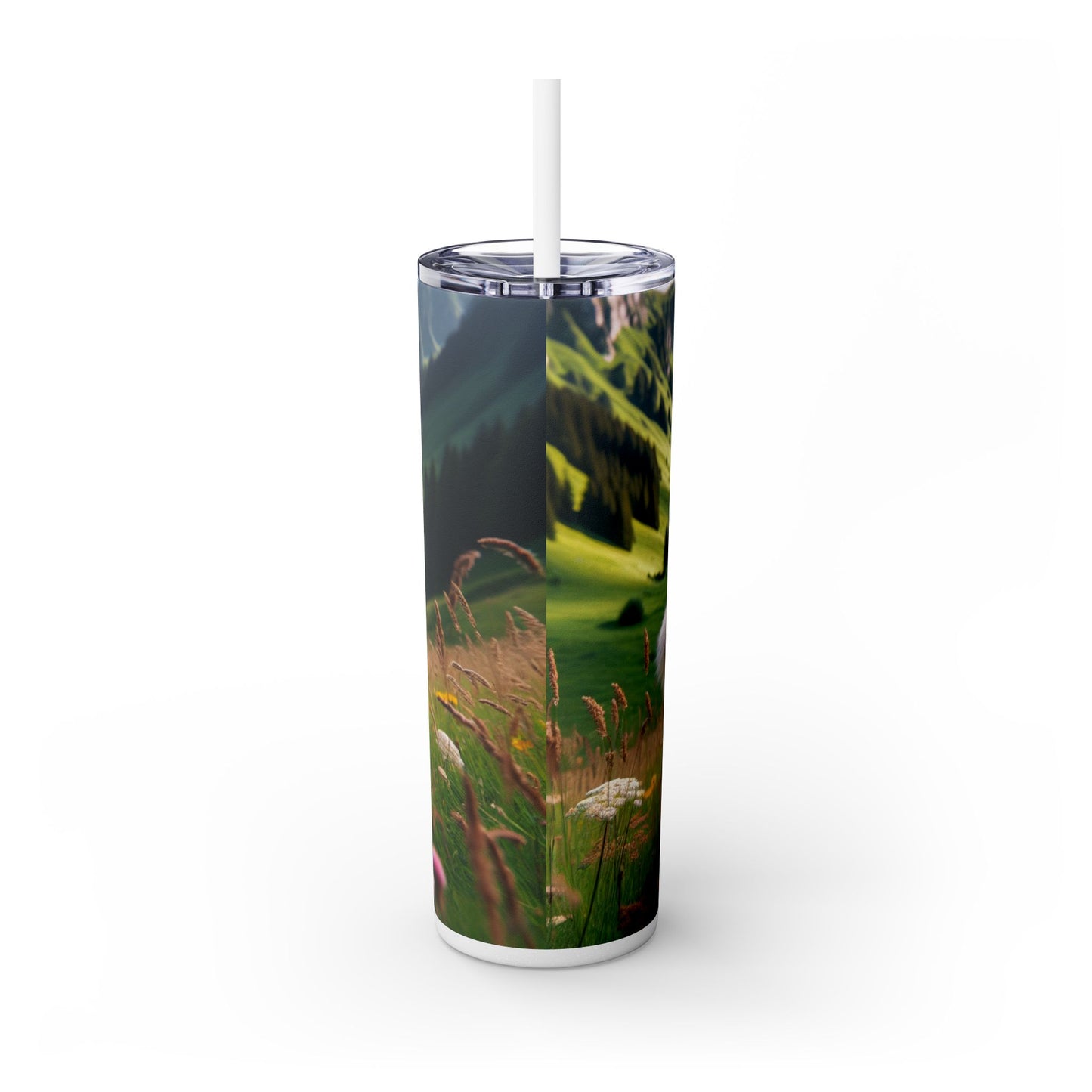 Romanian Carpathian Shepherd Tumbler with Straw, 20oz