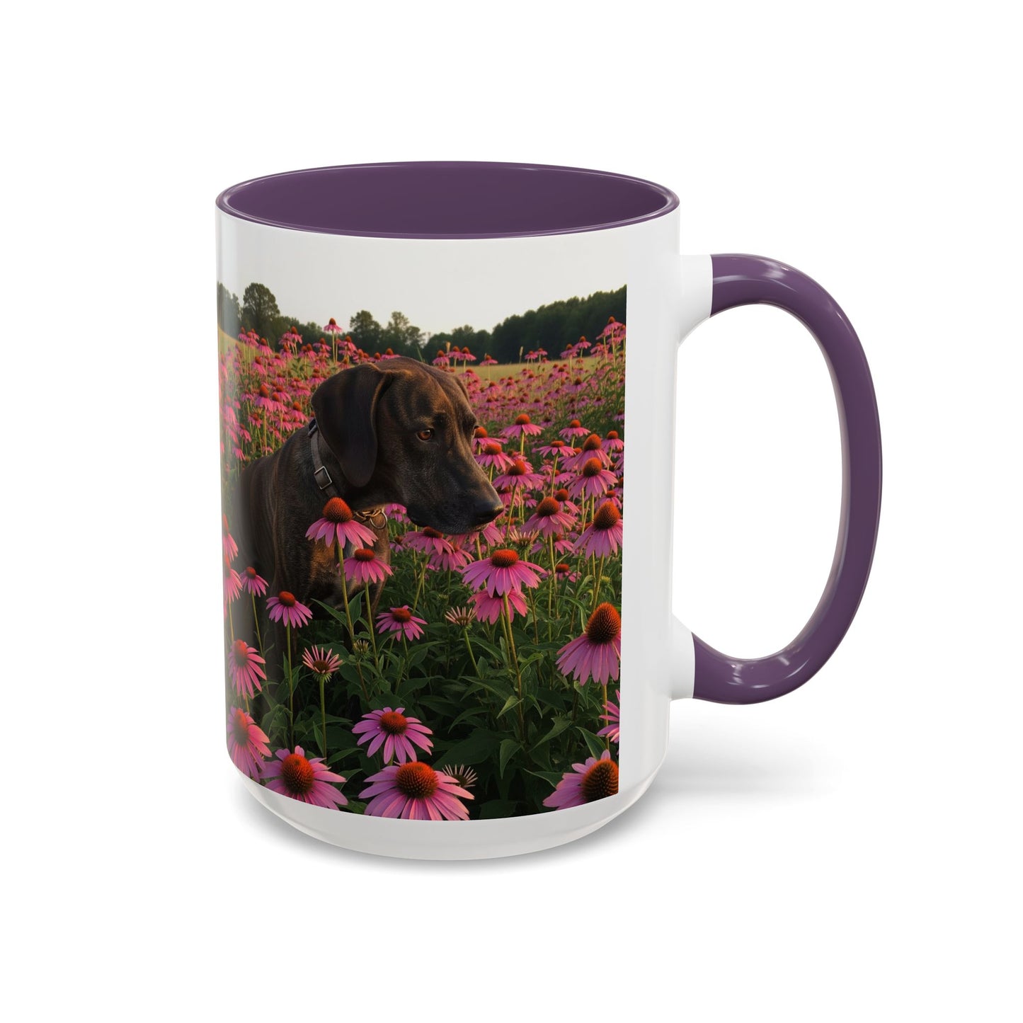 Treeing Tennessee Brindle Accent Coffee Mug - Perfect Gift for Dog Lovers