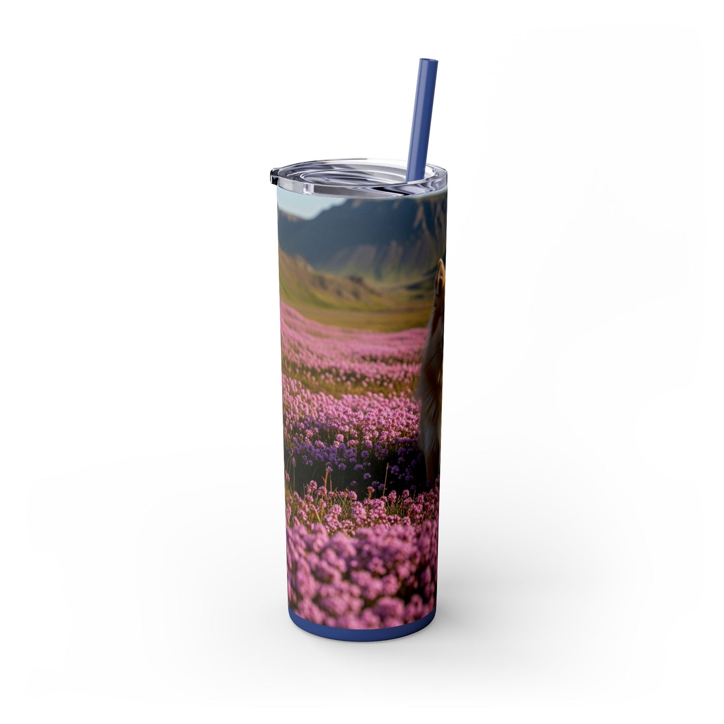 Icelandic Sheepdog Tumbler with Straw, 20oz