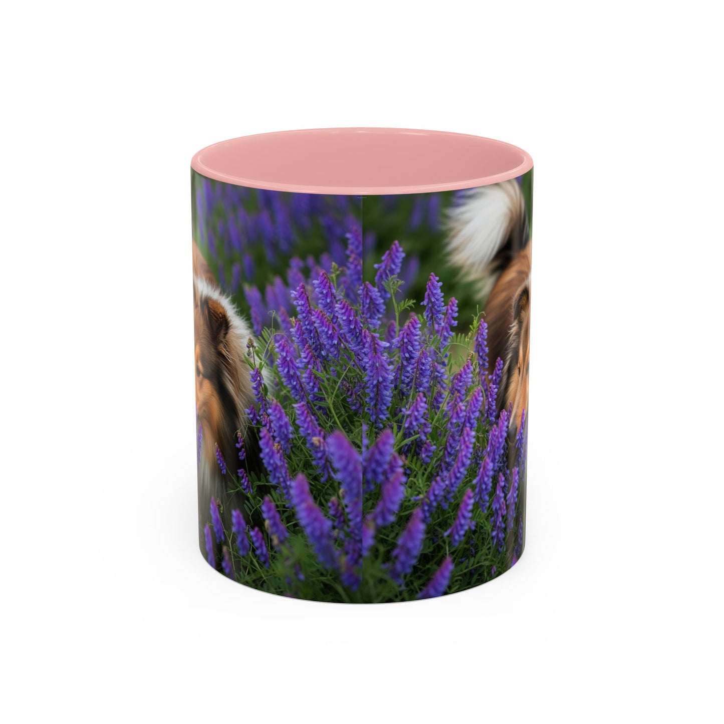 Shetland Sheepdog Accent Coffee Mug - Perfect Gift for Dog Lovers