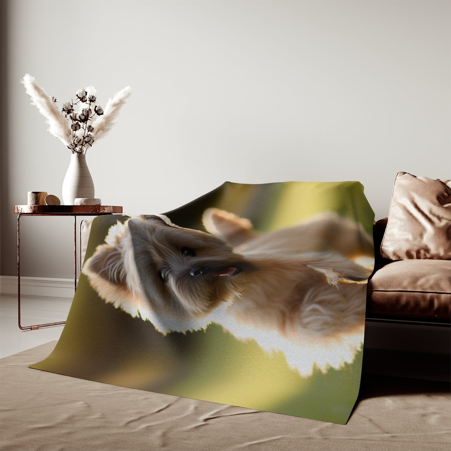 Cairn Terrier Sweatshirt Blanket