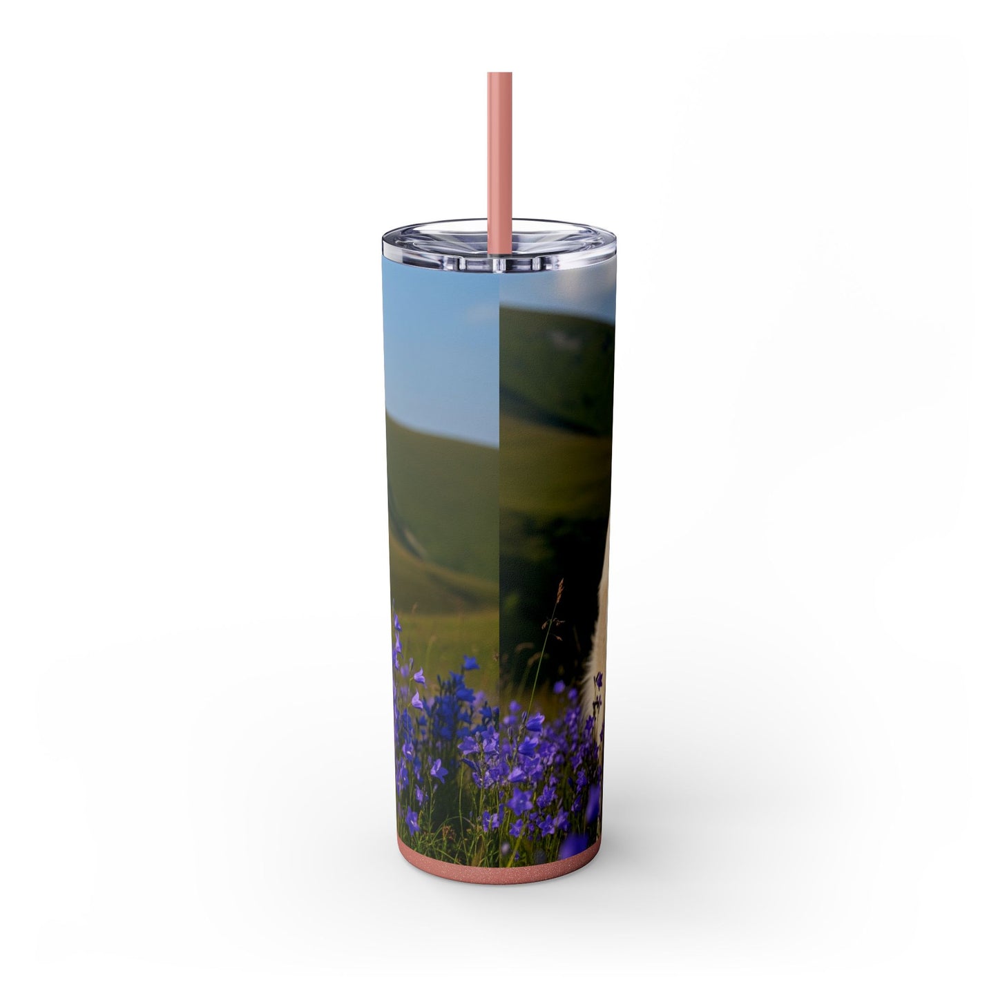 Romanian Carpathian Shepherd Tumbler with Straw, 20oz