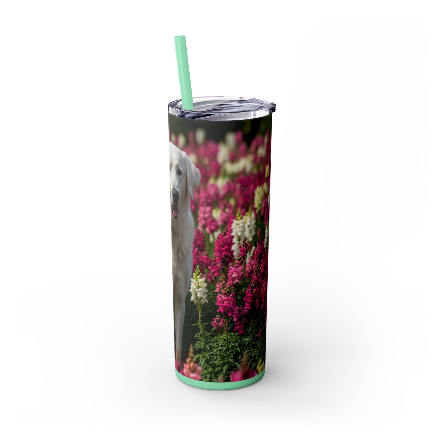 Estrela Mountain Dog Tumbler with Straw, 20oz