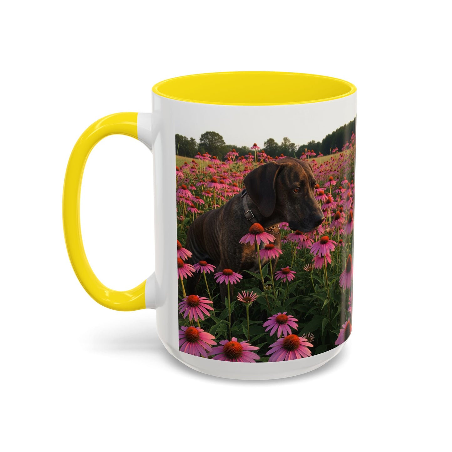 Treeing Tennessee Brindle Accent Coffee Mug - Perfect Gift for Dog Lovers