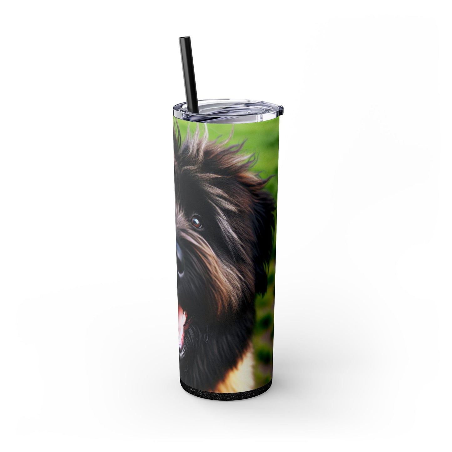 Bouvier des Ardennes Tumbler with Straw, 20oz