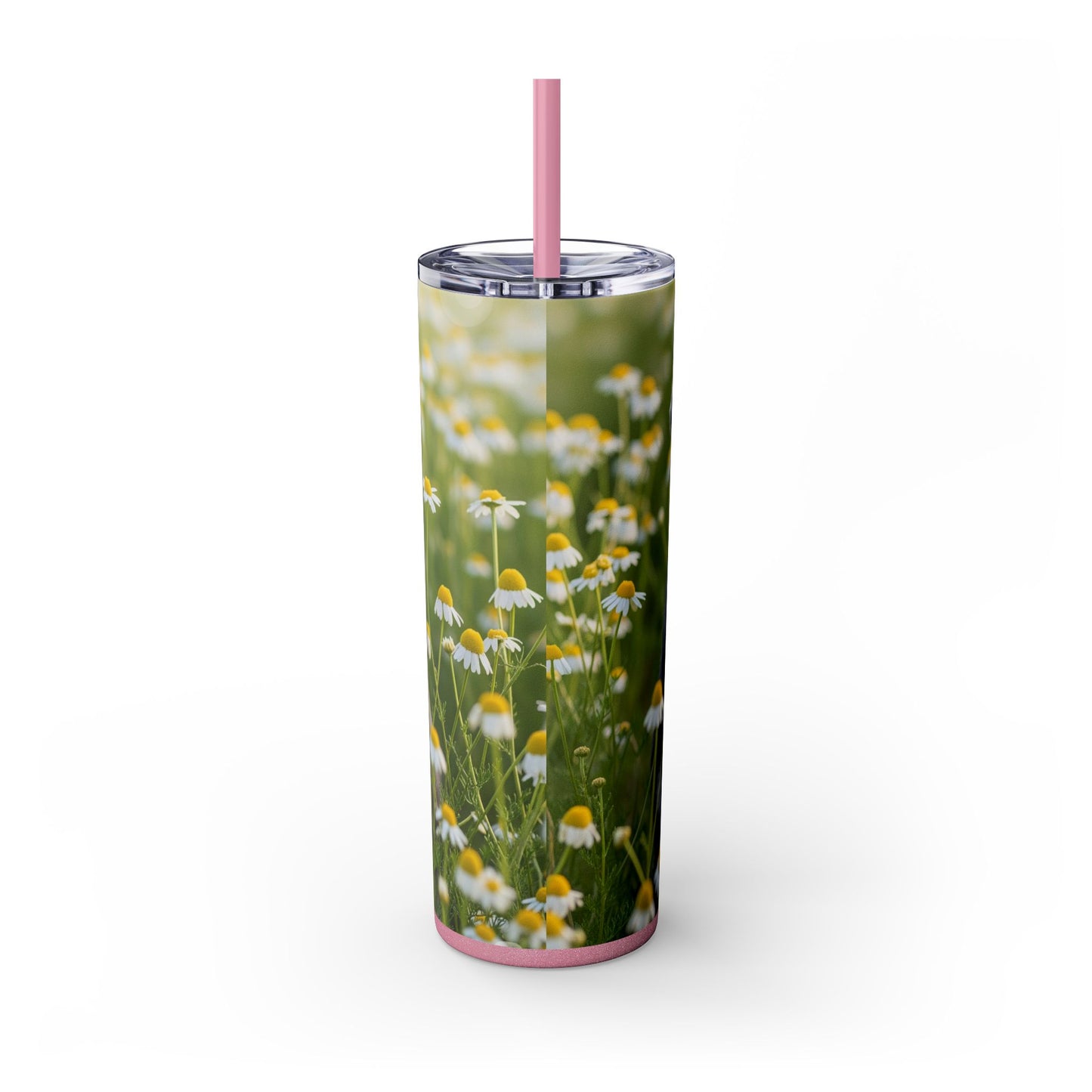 Miniature Schnauzer Skinny Tumbler with Straw, 20oz