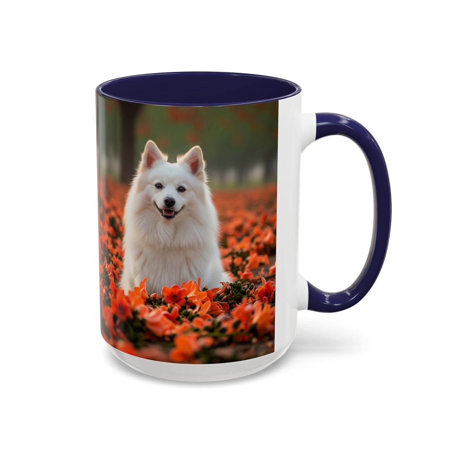 Indian Spitz Accent Coffee Mug - Perfect Gift for Dog Lovers