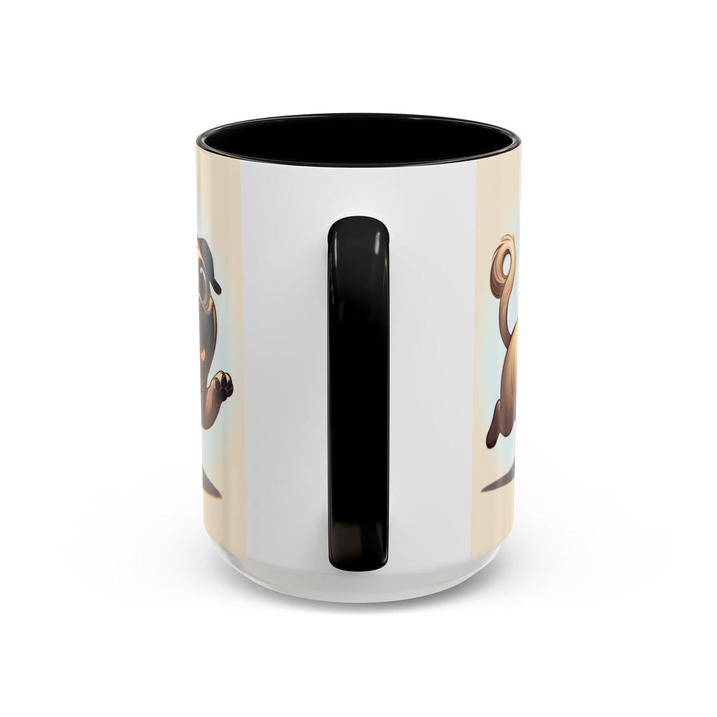Pug Accent Coffee Mug - Perfect Gift for Dog Lovers