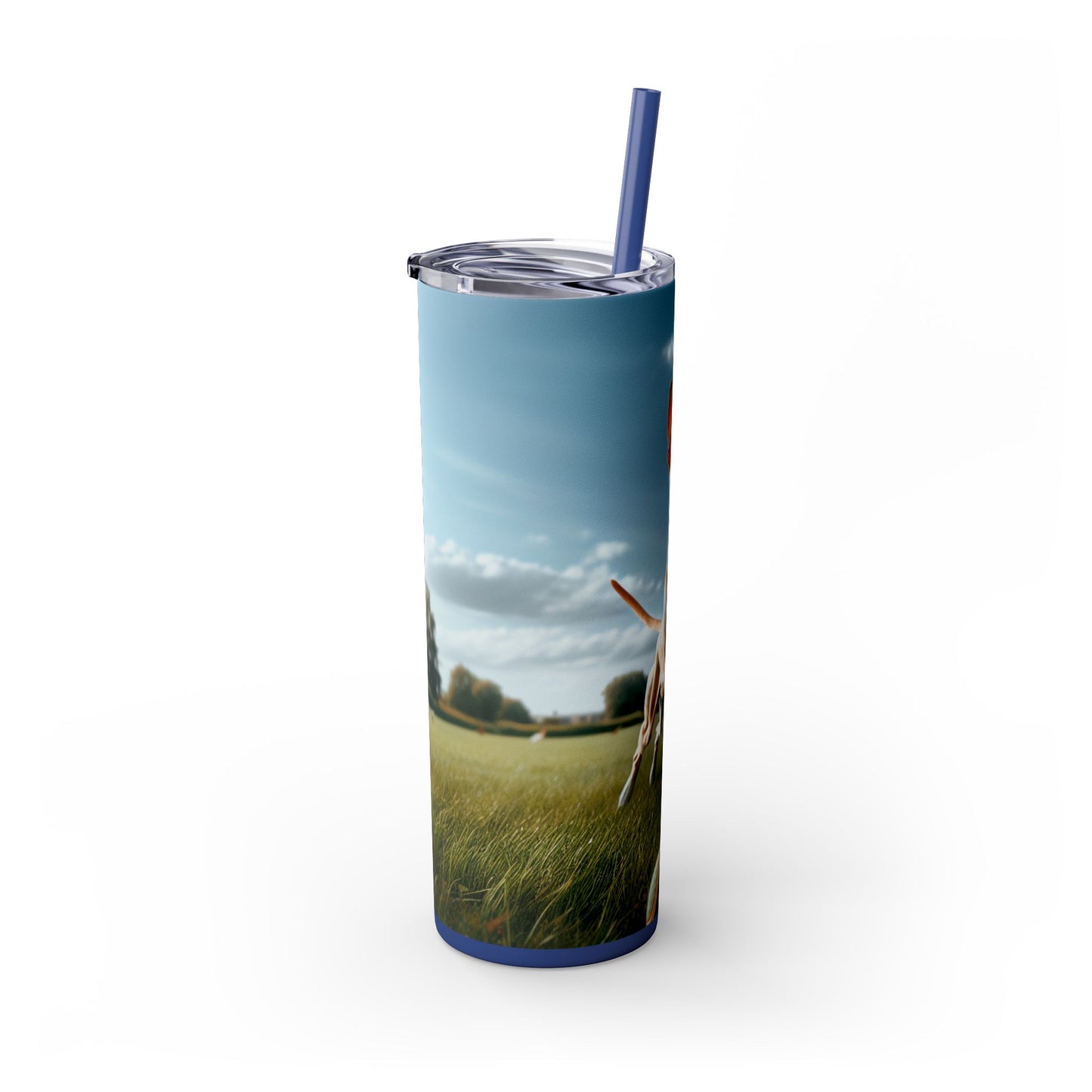 Ibizan Hound Tumbler with Straw, 20oz