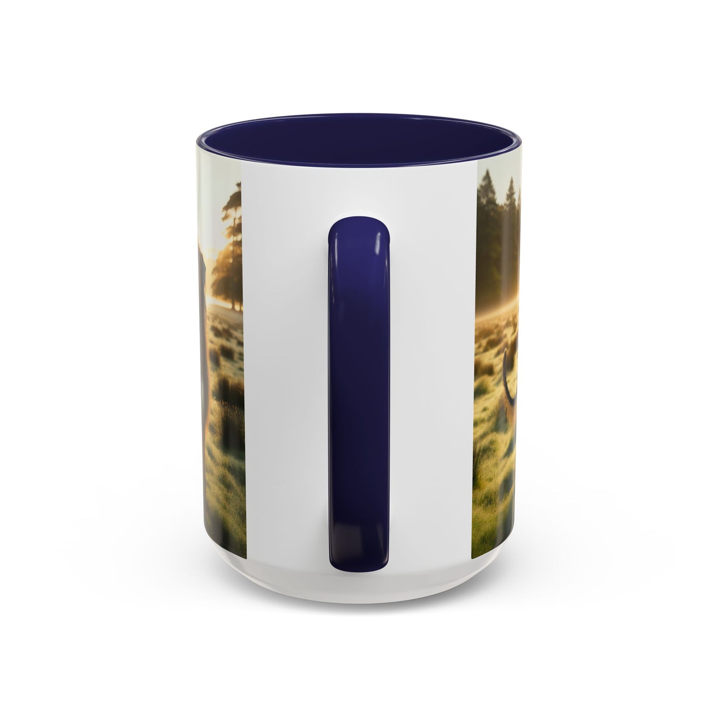 Scottish Deerhound Accent Coffee Mug - Perfect Gift for Dog Lovers