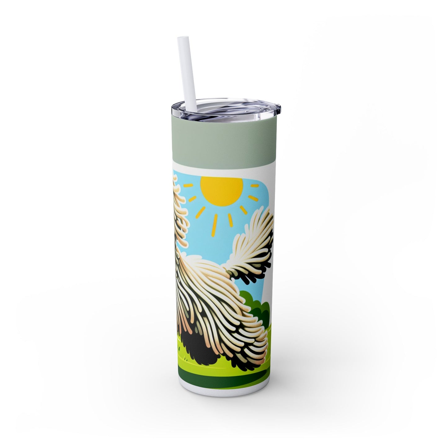 Komondor Tumbler with Straw, 20oz