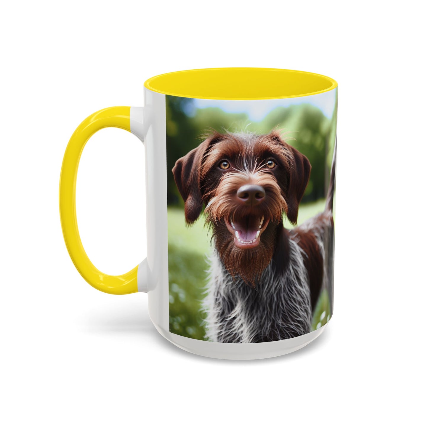 Wirehaired Slovakian Pointer Accent Coffee Mug - Perfect Gift for Dog Lovers