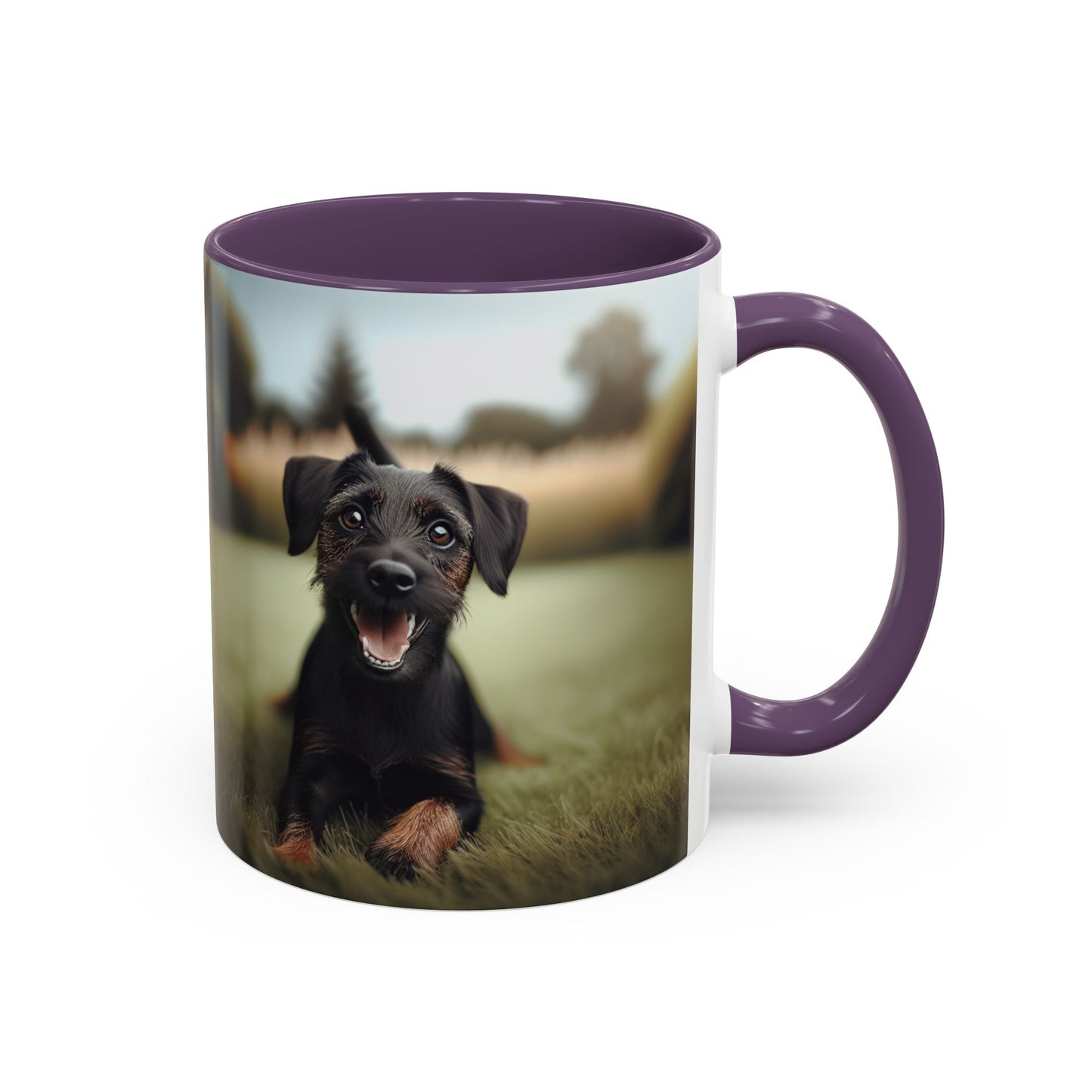 German Hunting Terrier Accent Coffee Mug - Perfect Gift for Dog Lovers
