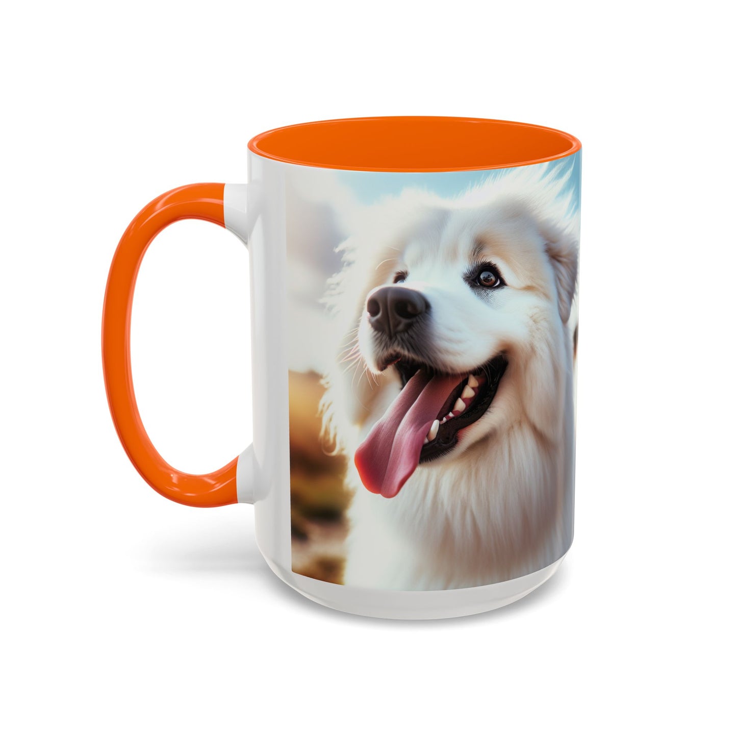 Pyrenean Mountain Dog Accent Coffee Mug - Perfect Gift for Dog Lovers