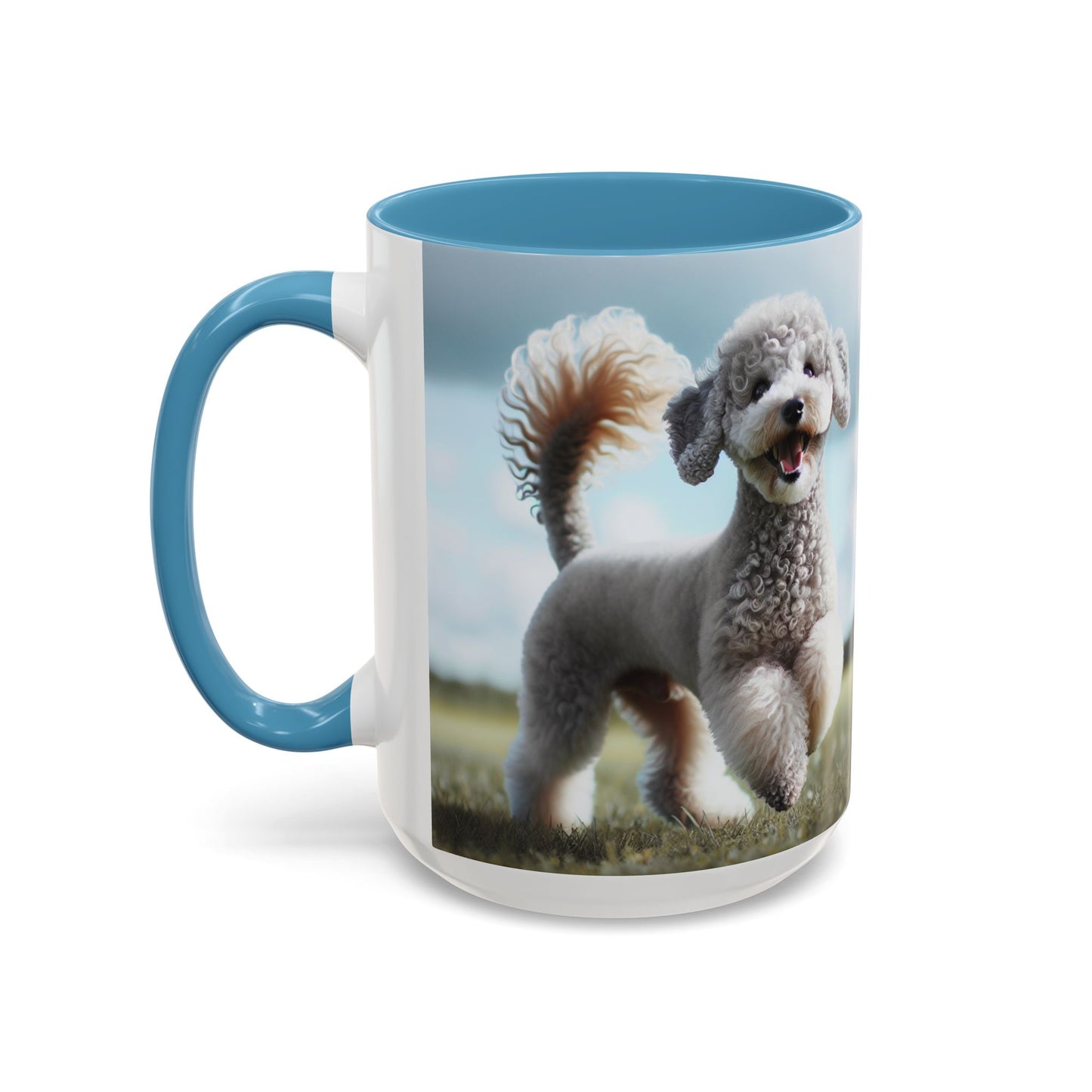 Bedlington Terrier Accent Coffee Mug - Perfect Gift for Dog Lovers