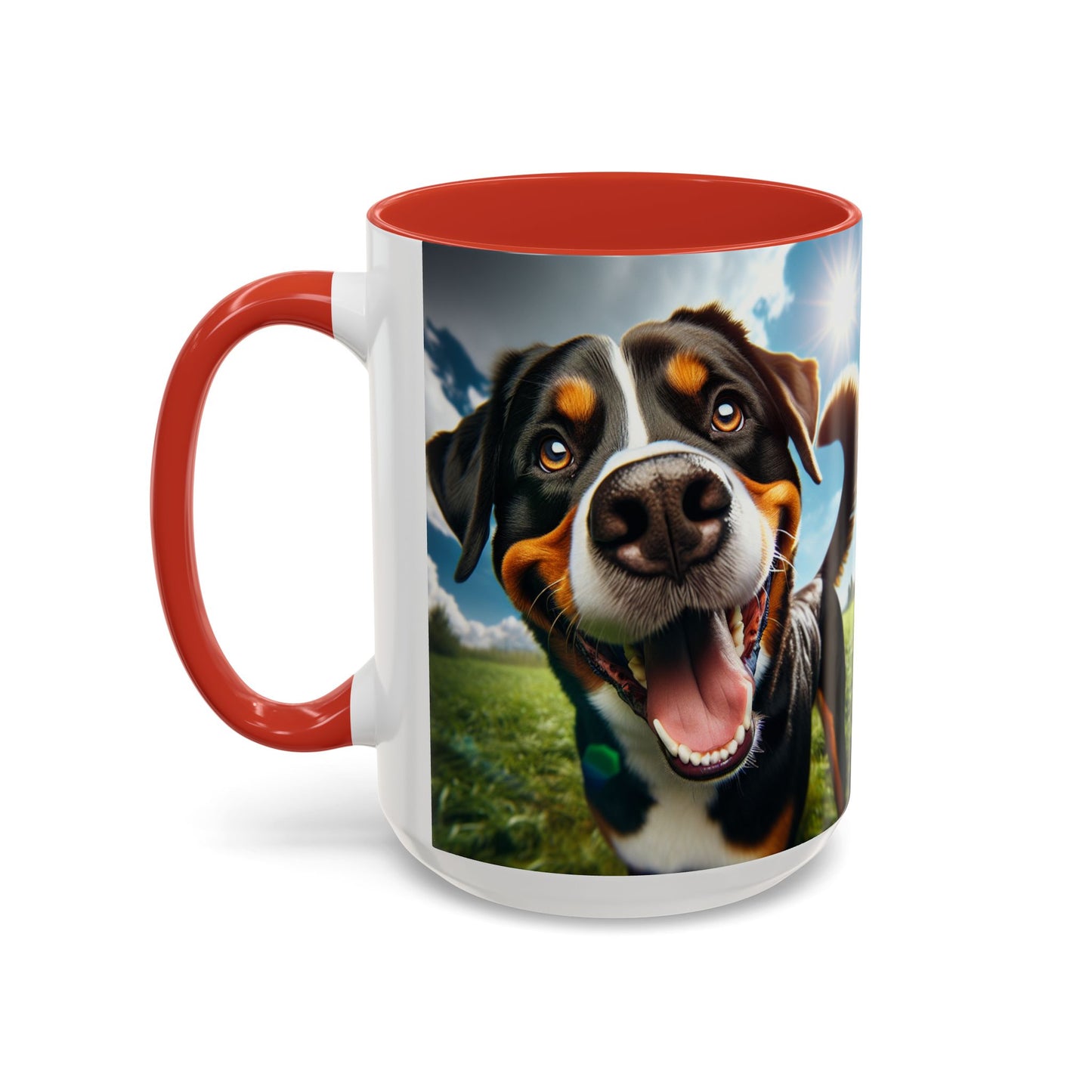 Greater Swiss Mountain Dog Accent Coffee Mug - Perfect Gift for Dog Lovers