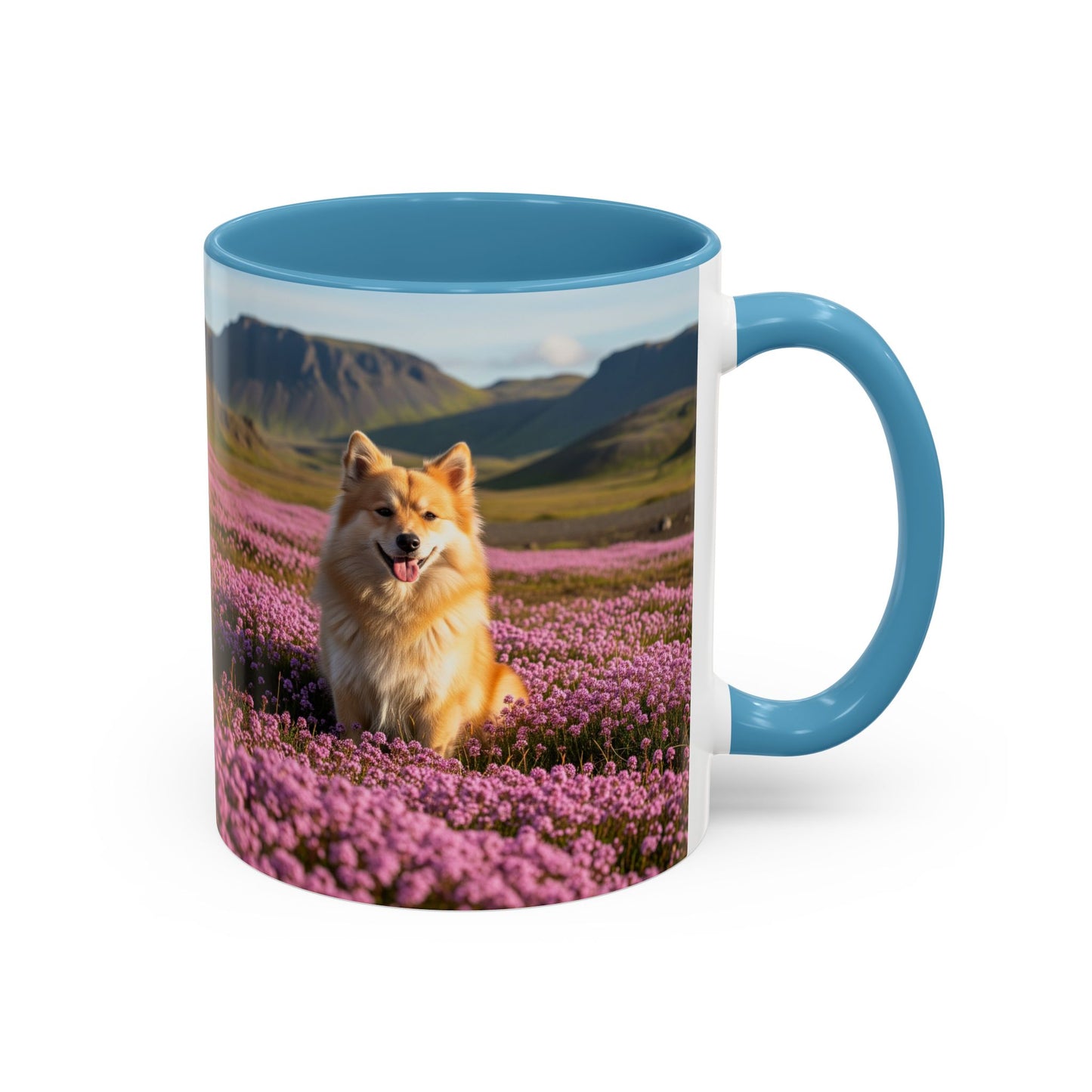 Icelandic Sheepdog Accent Coffee Mug - Perfect Gift for Dog Lovers